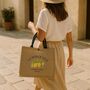 La Dolce Vita Lemon Tote Bag, thumbnail 5 of 6