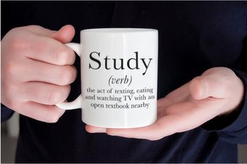 Personalised Mug For Students Study Mug, 2 of 11