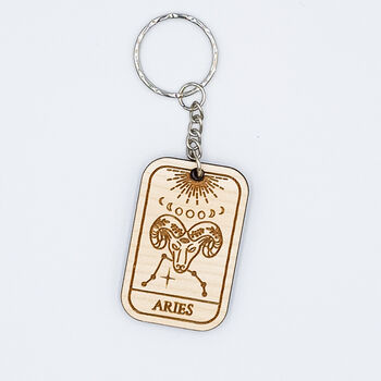 Zodiac Sign Keyring Horoscope Gift For Her, 3 of 12