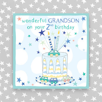 2nd Birthday Card Son/Grandson/Nephew, 2 of 3