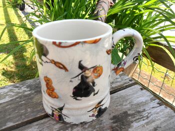 Tankard Mug In Hubble Bubble Witches Design, 7 of 8