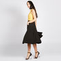 Bonbon 50s Style Dress Black Yellow, thumbnail 3 of 5