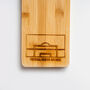 Personalised Football Snack Sharing Platter – Bamboo Board, thumbnail 6 of 6