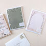 Floral Folk Style Notelets With Envelopes Pack Of Six, thumbnail 2 of 4