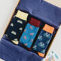 Ethical Organic Cotton Campervan Socks, thumbnail 3 of 4