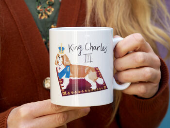 King Charles Spaniel Coronation Mug, 2 of 2