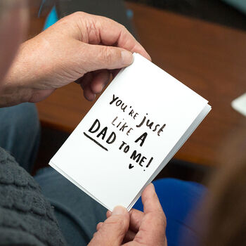 'You're Just Like A Dad To Me' Wallet Card, 7 of 10