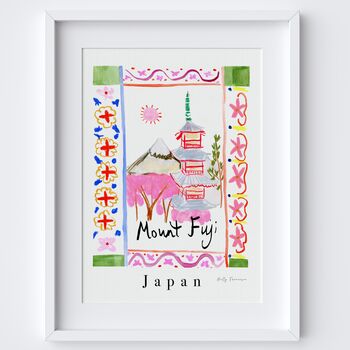 Mount Fuji, Japan Asia Japanese Travel Print, 3 of 3