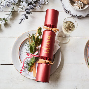 Luxury Personalised Christmas Cracker: Family Treats, 4 of 6
