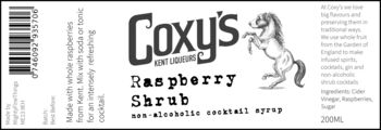 Coxy’s Raspberry Acv Shrub Cordial, 3 of 4