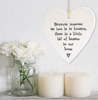'Because Someone We Love Is In Heaven' Condolence Gift, 3 of 3