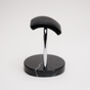Nero Marquina Marble Watch Stand Silver, thumbnail 3 of 6