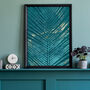 Alcohol Ink Tropical Palm Leaf Custom Colour Art Print, thumbnail 3 of 8