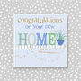 New Home Congratulations Card, thumbnail 1 of 3