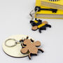 Bee Insect Keyring Or Keychain, thumbnail 3 of 9