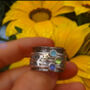 Personalised Birthstone Spinner Ring, thumbnail 1 of 12