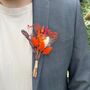 Autumn Wedding Buttonhole, thumbnail 4 of 4