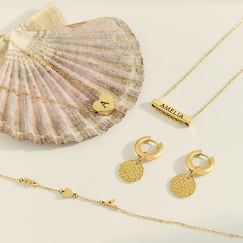 Sideways Initial Necklace, 2 of 10