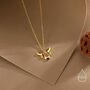 Sterling Silver Enamel Highland Cow Pendant Necklace, thumbnail 3 of 12