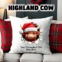 Personalised Christmas Animal Breakout Gift Cushion, thumbnail 2 of 8