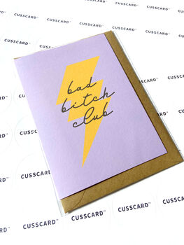 Bad Bitch Club Best Friend Birthday Card, 5 of 5
