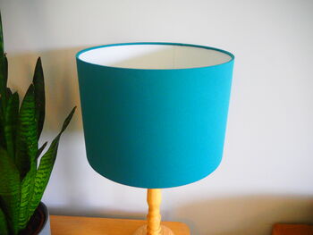 Teal Blue Lampshade, 5 of 9