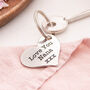 Nana Gift From Grandchild Pocket Heart Keyring, thumbnail 4 of 12