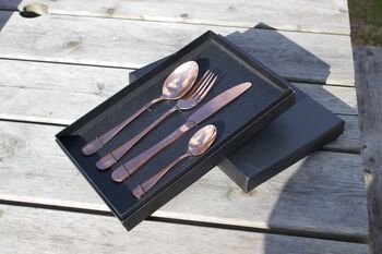 Personalised Rose Gold Cutlery With Free Gift Box, 3 of 5