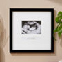 Personalised Gold Foil Baby Scan Photo Frame, thumbnail 2 of 4