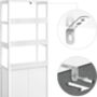 Tall Storage Cabinet With Drawer And Shelves, thumbnail 6 of 8