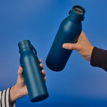 Circular And Co 500ml Stainless Steel Water Bottle Midnight Blue, 6 of 7