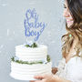 Enchanted Personalised Baby Shower Cake Topper, thumbnail 6 of 7