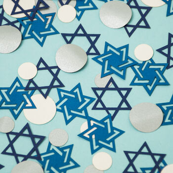 Hanukkah Star Of David Table Confetti, 3 of 6