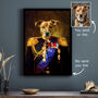 Personalised Admiral Officer Renaissance Pet Portrait, thumbnail 1 of 12