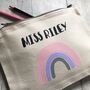Personalised Rainbow Make Up/ Pencil Case Pouch, thumbnail 5 of 6