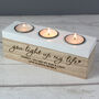 Personalised You Light Up My Life Tealight Holder Box, thumbnail 2 of 4
