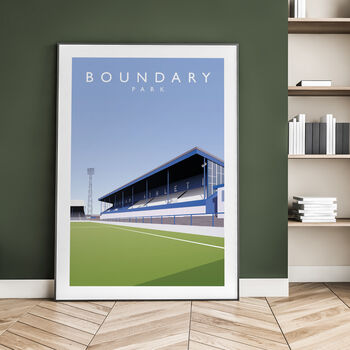 Oldham Boundary Park Poster, 4 of 8