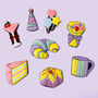 Biscuiteers X Olivia Rubin Sweet Celebration Biscuit Tin, thumbnail 3 of 4