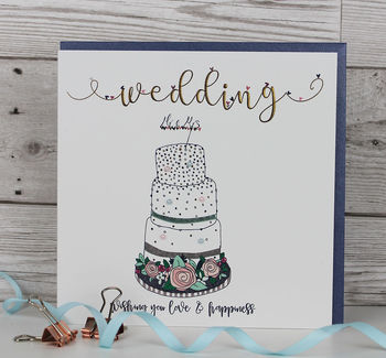 Wedding Day Card Cake Theme, 2 of 2