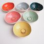 Handmade Mini Rainbow Ceramic Ring / Salt + Pepper Dish, thumbnail 8 of 11