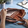 Personalised Leather Laptop Briefcase, thumbnail 4 of 5
