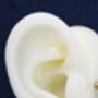 Rhino Stud Earrings In Sterling Silver, thumbnail 8 of 12