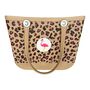 Trendy Leopard Print Crocstyle Tote Bag, Three Sizes, Four Styles, thumbnail 10 of 11