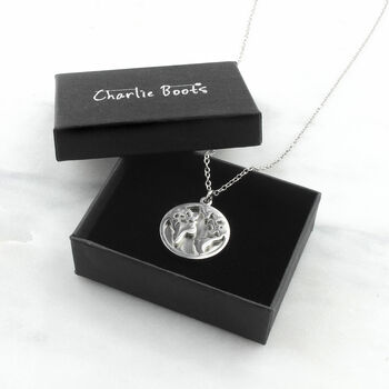Personalised Special Location Coordinates Map Necklace, 7 of 10