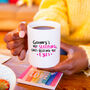 'Grandma's Not Sleeping She's Resting Her Eyes' Mug, thumbnail 2 of 8