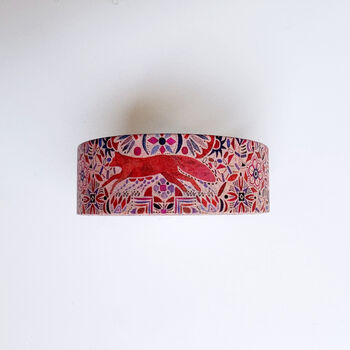 Peach Wander Fox Washi Tape 15mm, 4 of 7