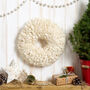 Christmas Wreath Knitting Kit, thumbnail 1 of 8