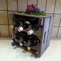Wooden Wine Rack Crate Small, thumbnail 1 of 2