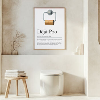 Funny Bathroom Wall Prints, 2 of 5