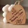 Our First Mothers Day Wooden Heart, First Time Mom Gift, thumbnail 4 of 4